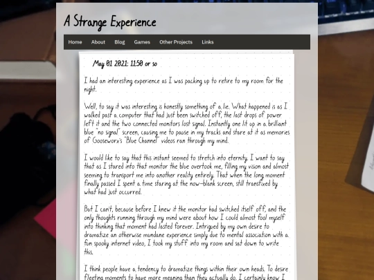 blog/2021-05-01_weird-experience screenshot