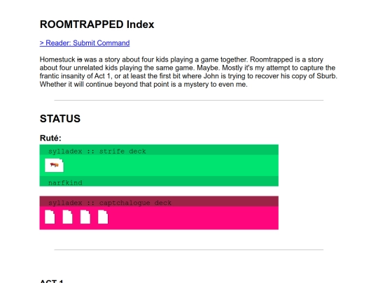 cyoas/roomtrapped screenshot