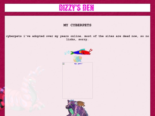 cyberpets screenshot
