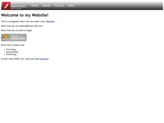 users screenshot