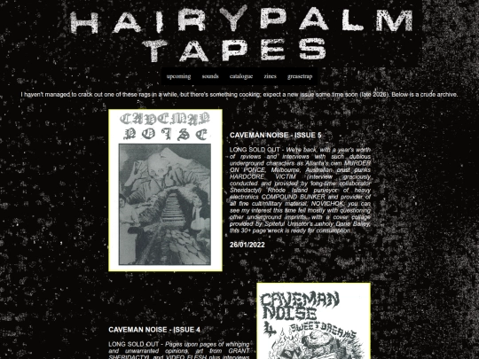zines screenshot