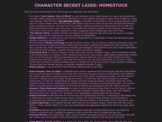 cardgames/secretlair/homestuck screenshot
