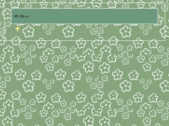 Blog screenshot