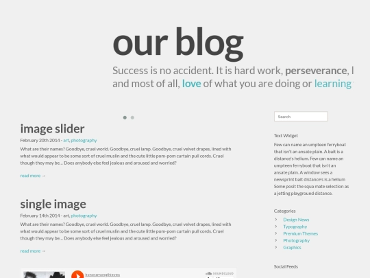 blog screenshot