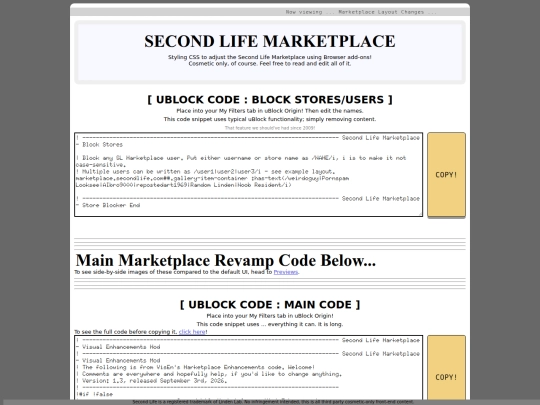 marketplace screenshot
