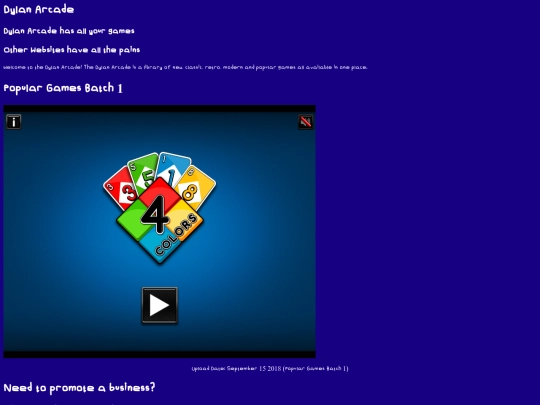 Arcade/Home screenshot