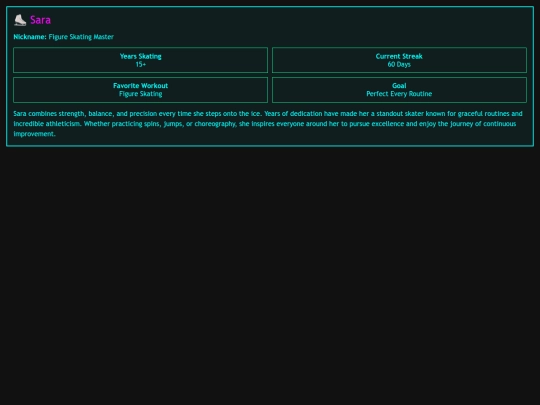 sara screenshot