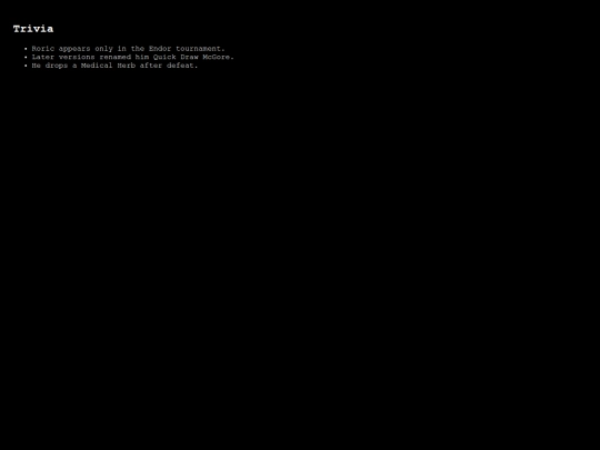 test/DragonWarrior/roric/trivia screenshot