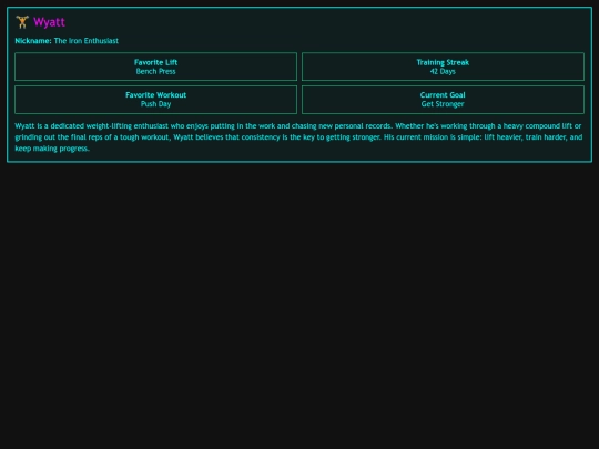 wyatt screenshot