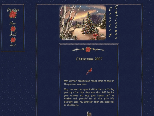Christmas/2007/2007 screenshot