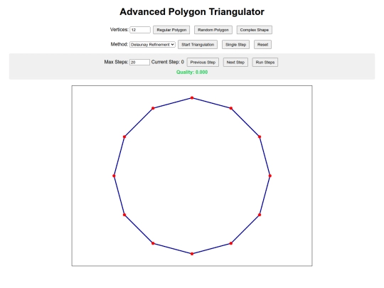 webpages/triangulator screenshot