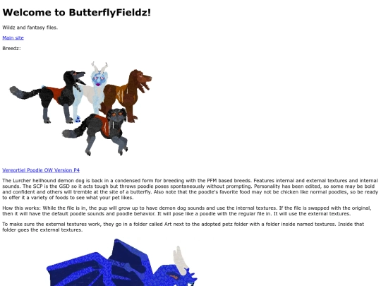 Wildzandfantasy screenshot