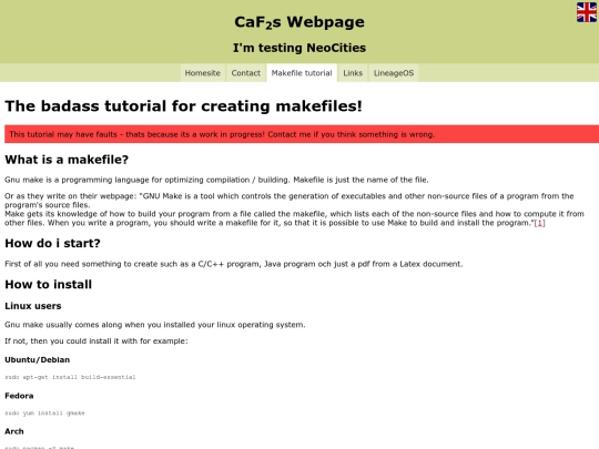 makefile-tutorial screenshot
