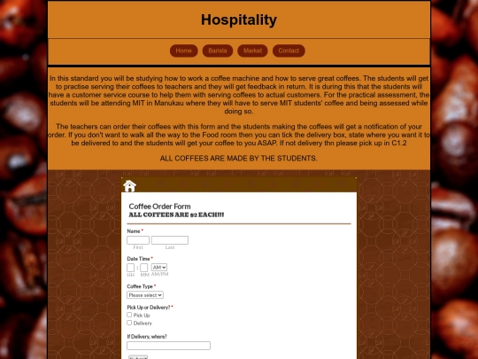 barista screenshot