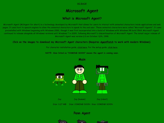 msagent screenshot