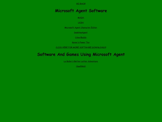 msagent/software screenshot
