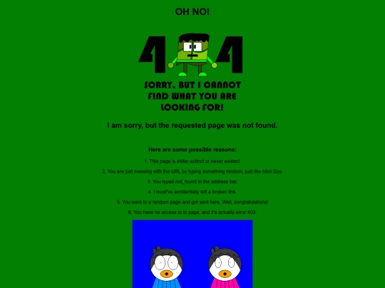 not_found screenshot