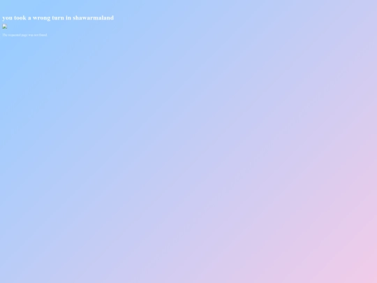 not_found screenshot