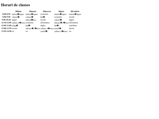 pagines/taula screenshot