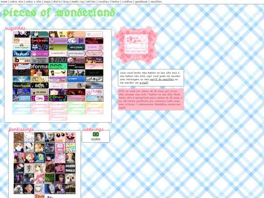 links screenshot