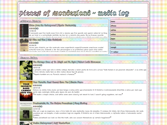 media/books screenshot