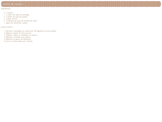 recipes/rec/cookie_de_caneca screenshot