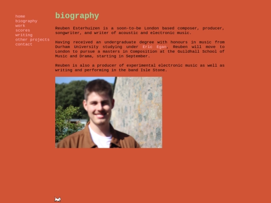 navpages/bio screenshot