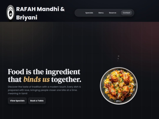restaurant screenshot