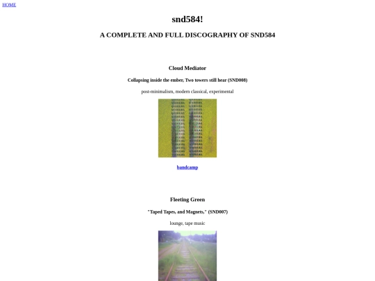 discog screenshot