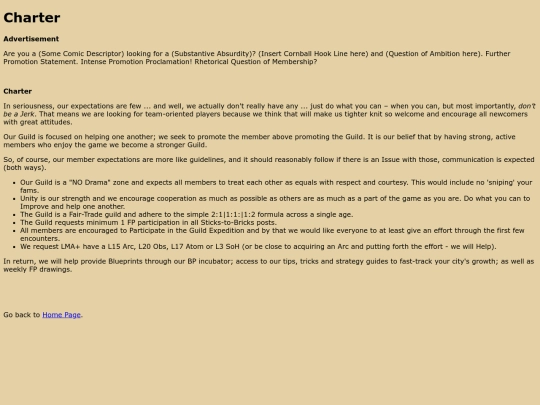 pages/charter screenshot
