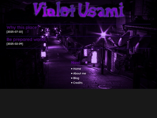 blog screenshot