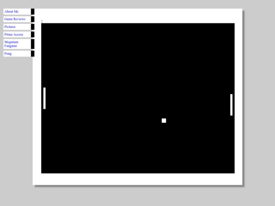 Pong screenshot