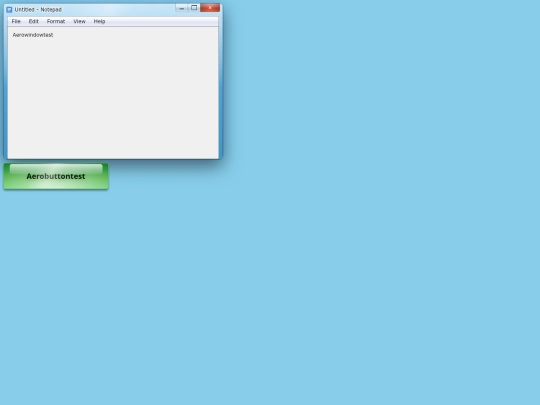 test screenshot
