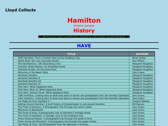 hamiltonhistory screenshot