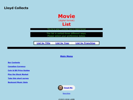 movielist screenshot