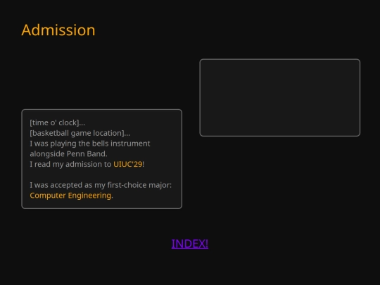 admission screenshot