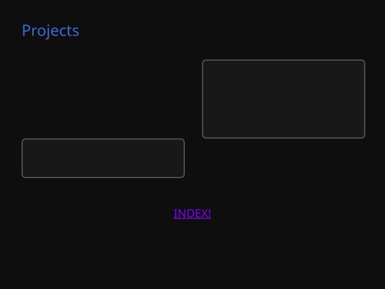 projects screenshot