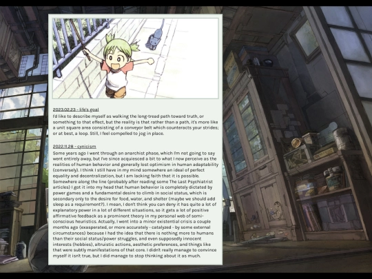 blog screenshot