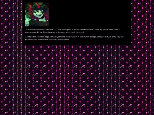aboutme screenshot