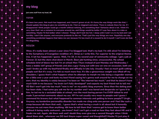 blog screenshot