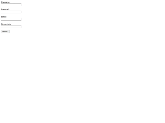 form screenshot