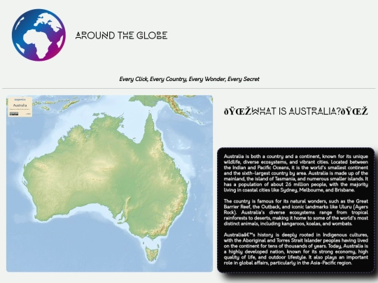 Continents Codes/Australia screenshot