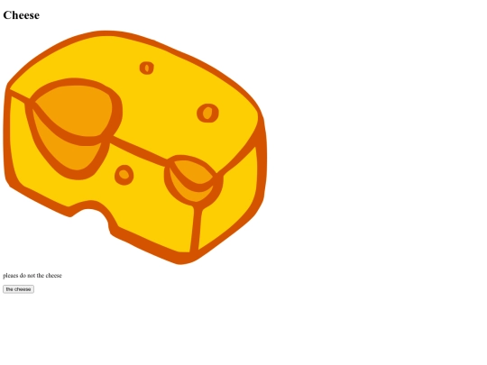 cheese screenshot