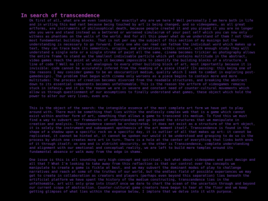 post-design/transcendence screenshot