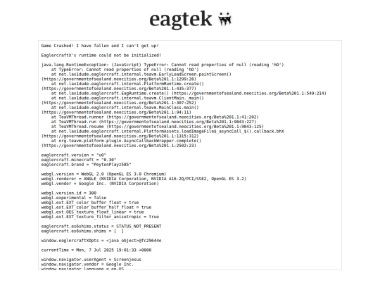 Beta 1.1 screenshot