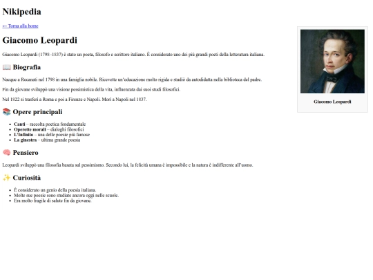 leopardi screenshot