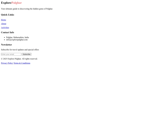 footer screenshot