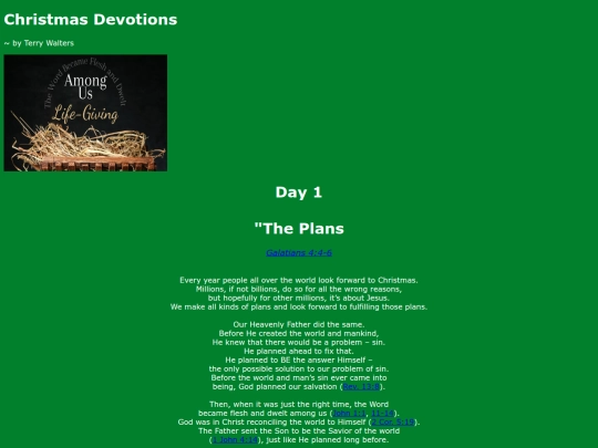 Christmas Devotions/day1 screenshot