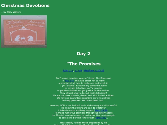 Christmas Devotions/day2 screenshot