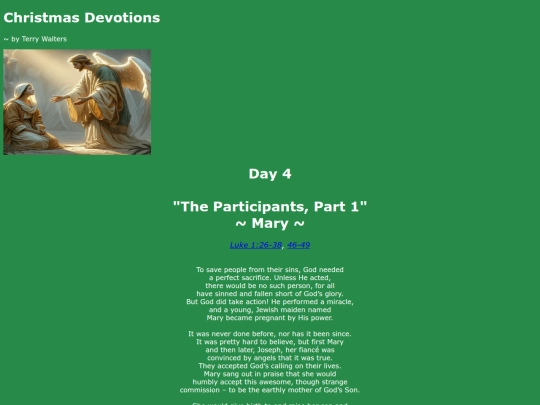 Christmas Devotions/day4 screenshot